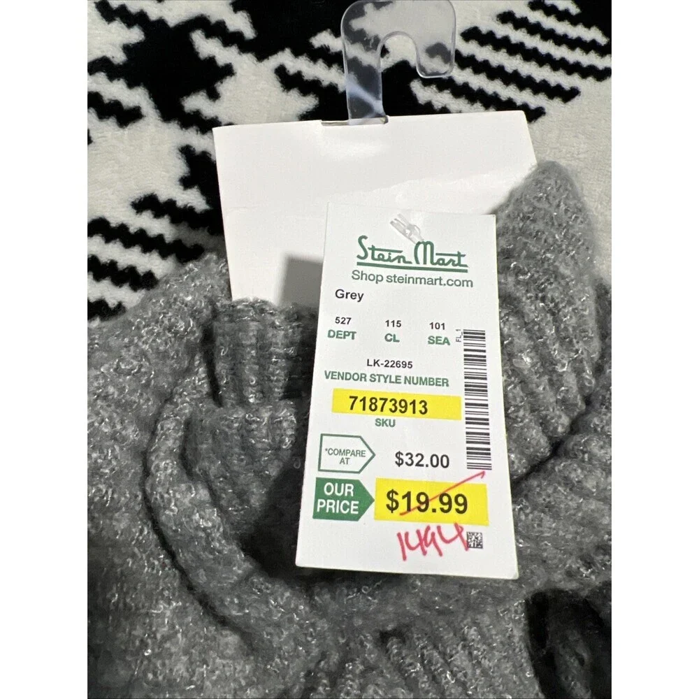 Capelli New York Scarf Grey NWT